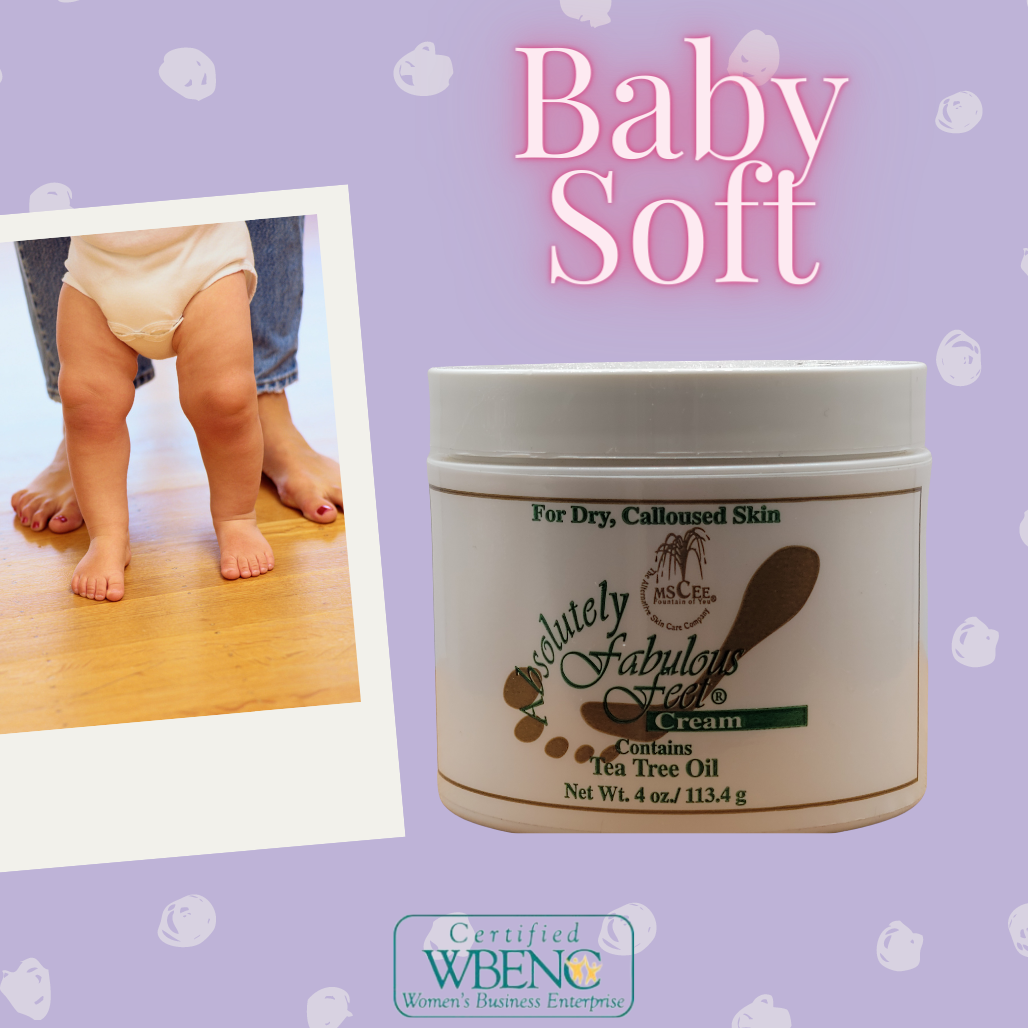 baby soft feet absolutely fabulous foot cream  shea butter heaven