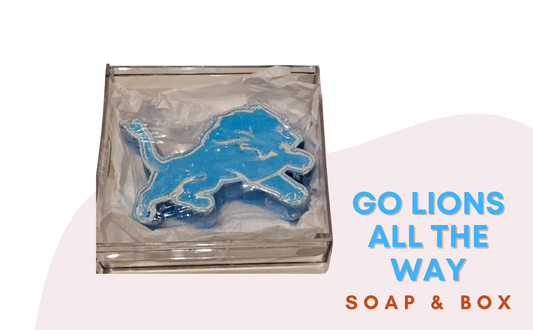 lion, Detroit, soap, roaring, box,