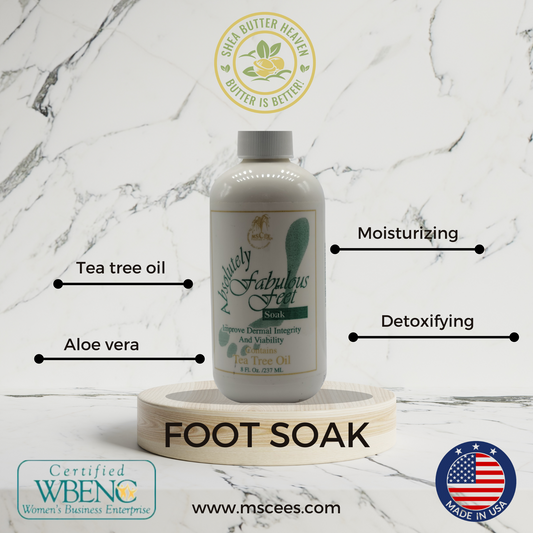 Fabulous Foot Soak: Luxurious Rejuvenation for Tired Feet MSCEE