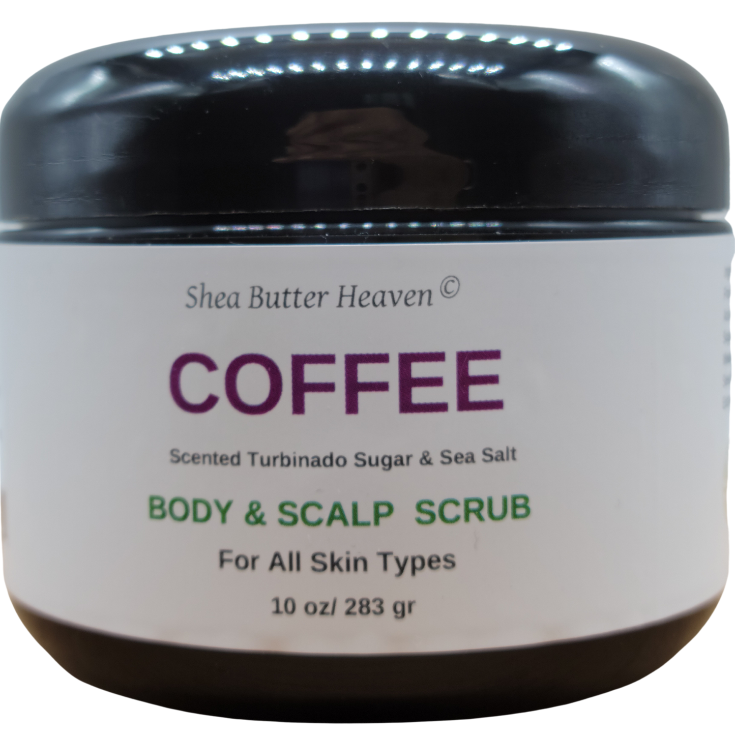 Coffee Scented Body & Scalp Scrub Shea Butter Heaven