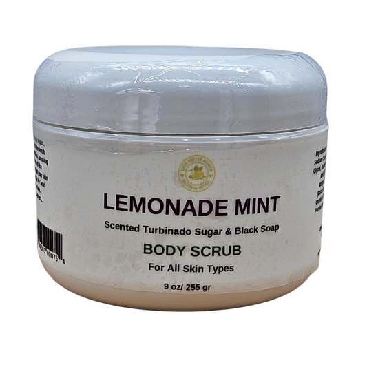 a mixture of exfoliating ingredients that is applied to the skin and then massaged in