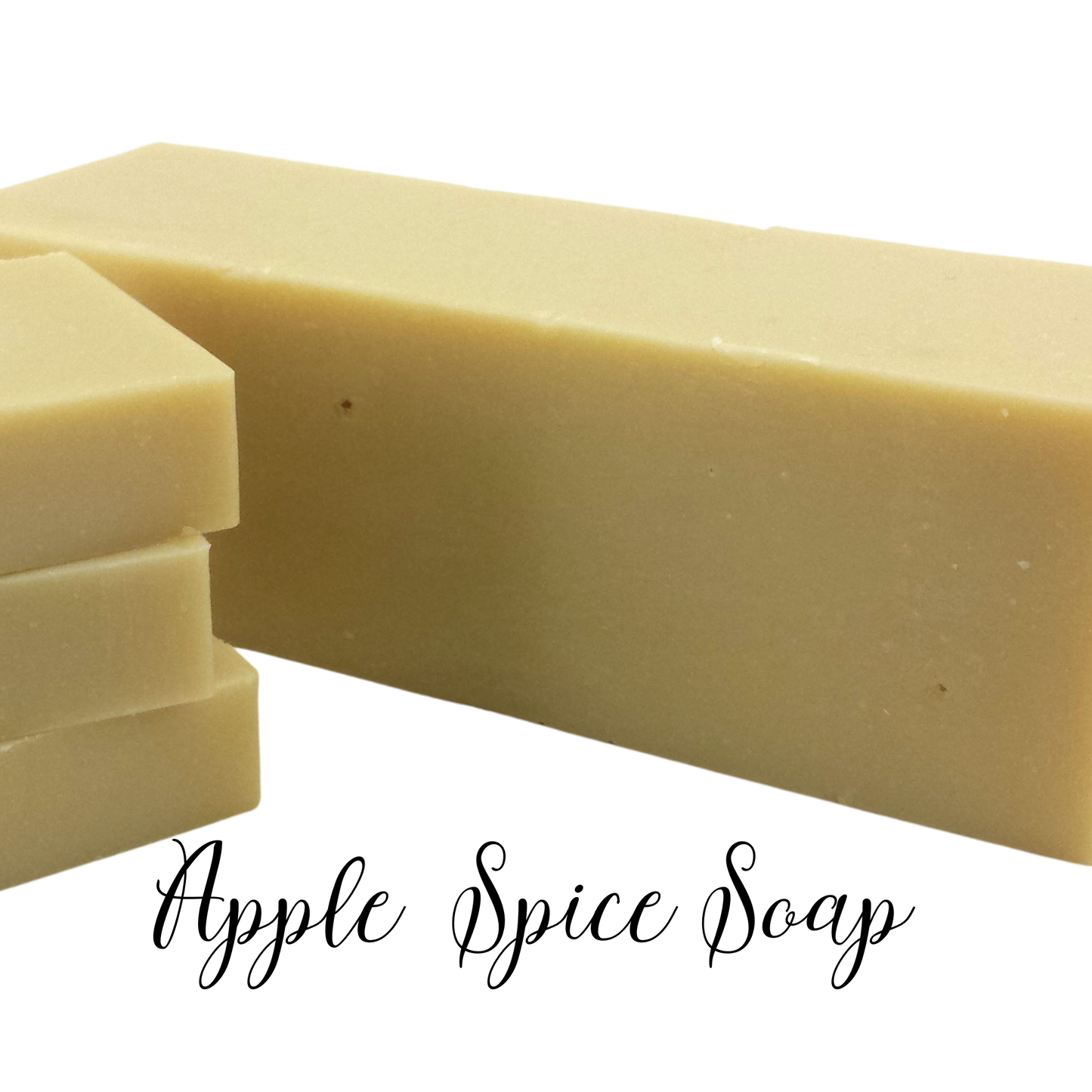 Sweet red apples with undertones of cinnamon, clove, and pumpkin. 4.5 oz bar soap