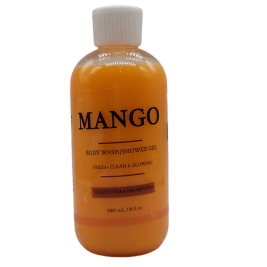 mango scented body wash 9 oz