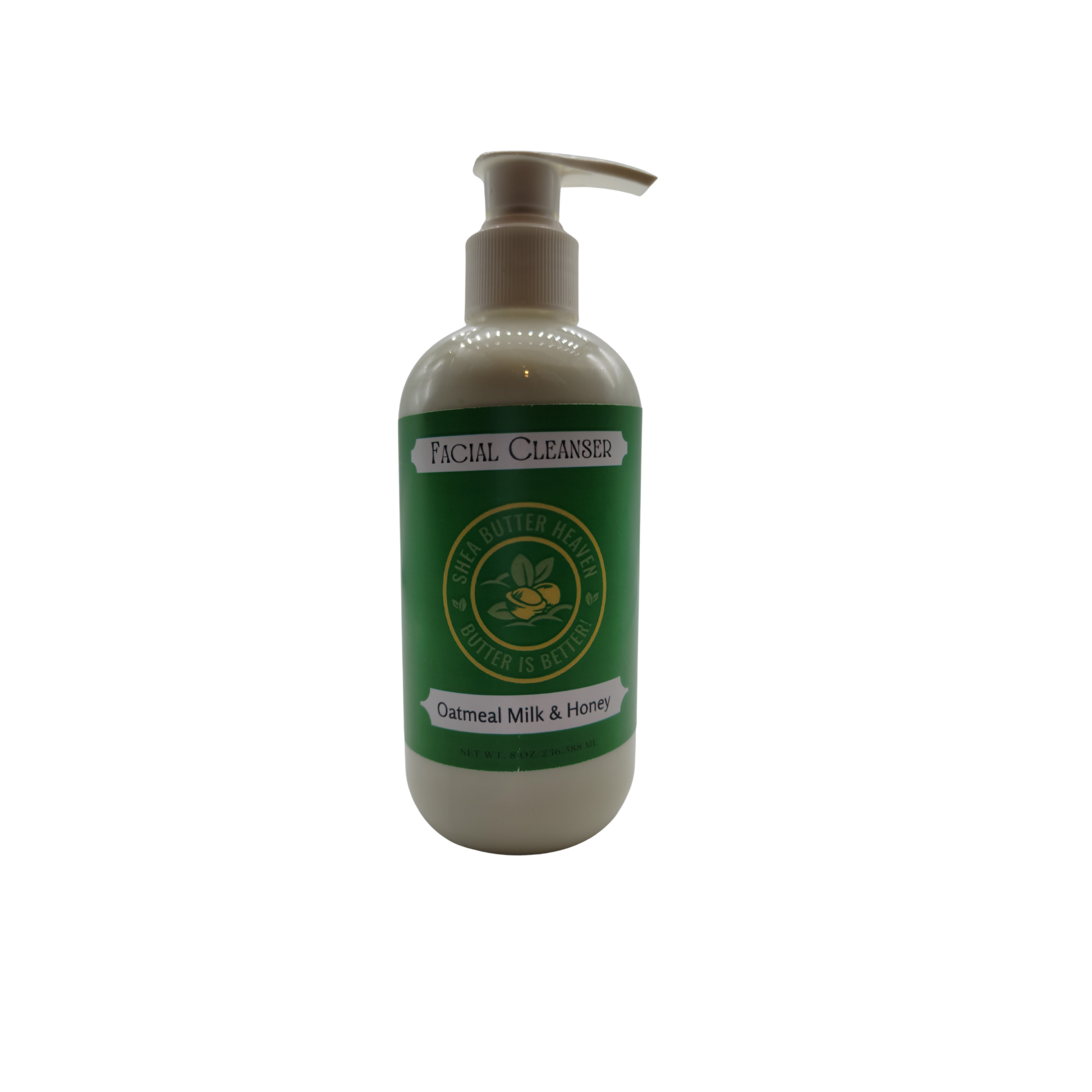 Oatmeal Milk and Honey smells like a decadent and soothing notes of raw honey, tonka bean, whipped vanilla cream and almond milk.  8 oz facial cleanser
