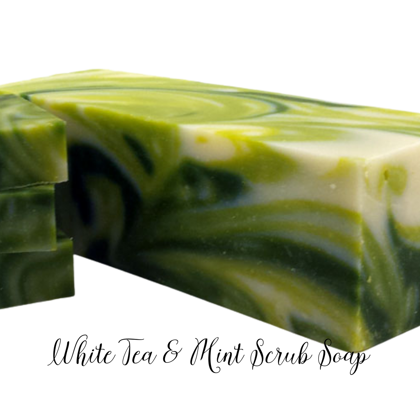 White Tea & Mint Scrub Soap