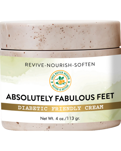 🌿 Absolutely Fabulous Feet Foot Cream – Nourish, Soothe & Repair Dry, Cracked Feet