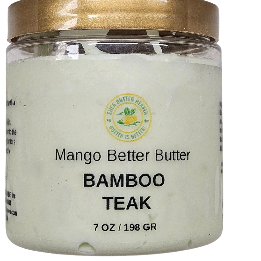 Mango Better Butter: Natural Shea & Mango Butter Blend for Dry Skin, Available in Luxurious Scents