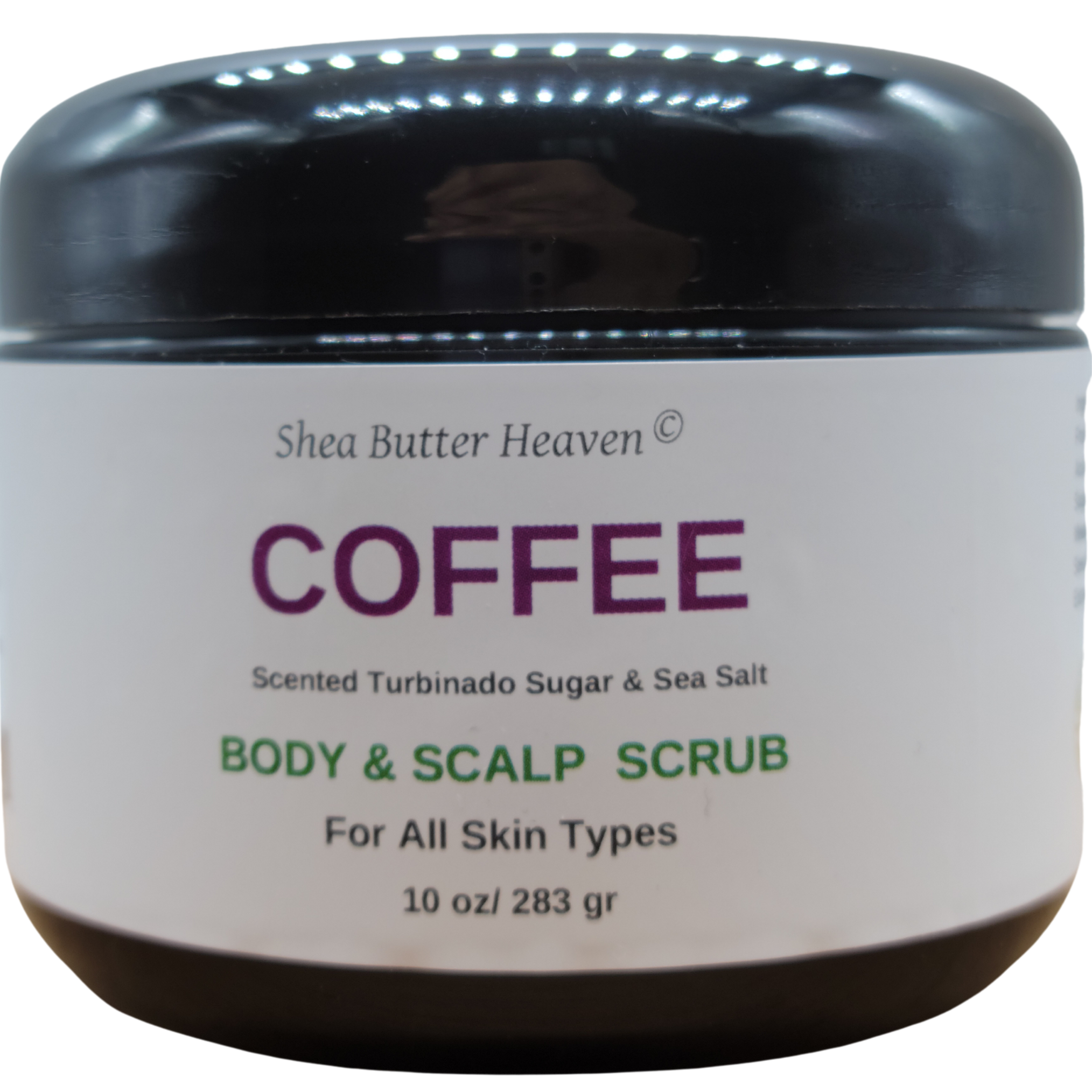 Coffee Scented Body & Scalp Scrub Shea Butter Heaven
