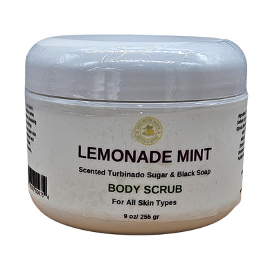 a mixture of exfoliating ingredients that is applied to the skin and then massaged in