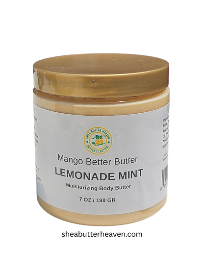 Mango Better Butter: Natural Shea & Mango Butter Blend for Dry Skin, Available in Luxurious Scents