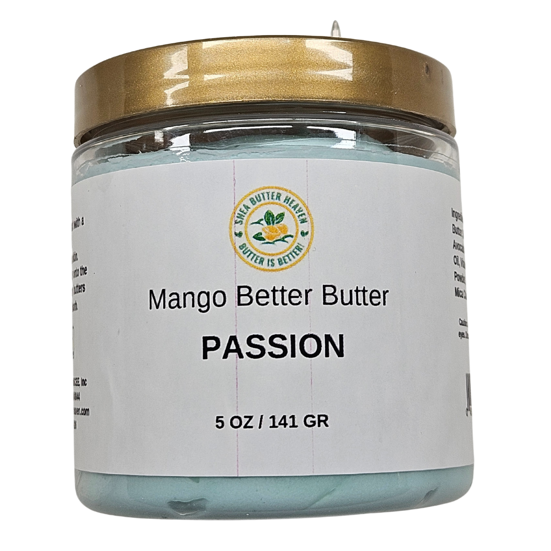 Mango Better Butter: Natural Shea & Mango Butter Blend for Dry Skin, Available in Luxurious Scents