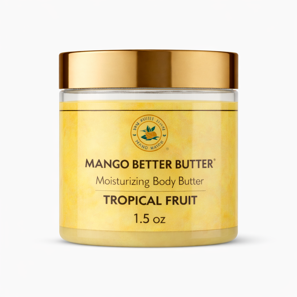 Mango Better Butter® Mini Body Butter (1.5 oz) – Choose Your Scent Shea Butter Heaven