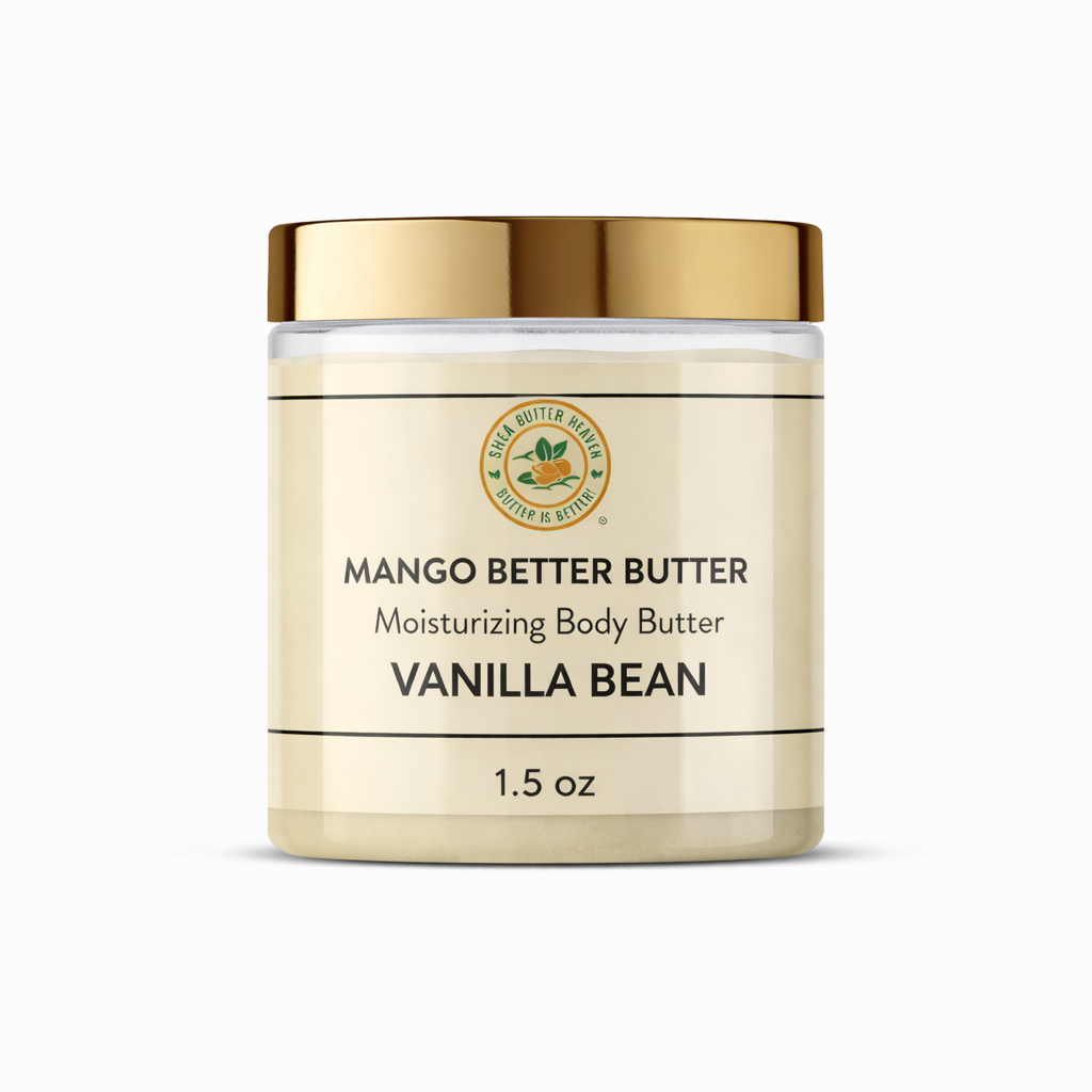 Mango Better Butter® Mini Body Butter (1.5 oz) – Choose Your Scent Shea Butter Heaven