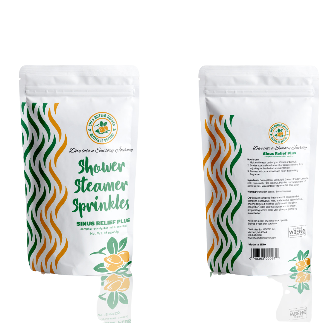 Shower Steamer Sprinkles Shea Butter Heaven
