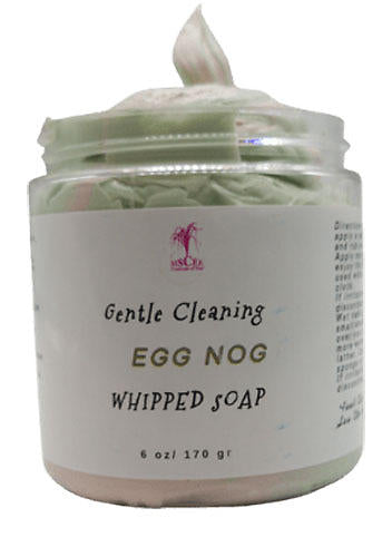 Egg Nog Whipped Soap - MSCEE's  Naturals