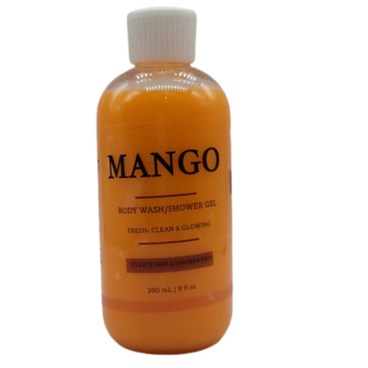  mango scented body wash 9 oz
