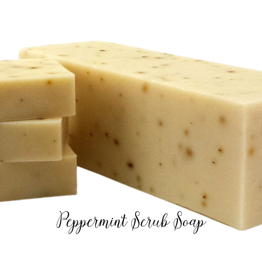 Pure sweet peppermint fragrance oil. Very strong. Contains peppermint leaves to exfoliate. 4.5  bar soap